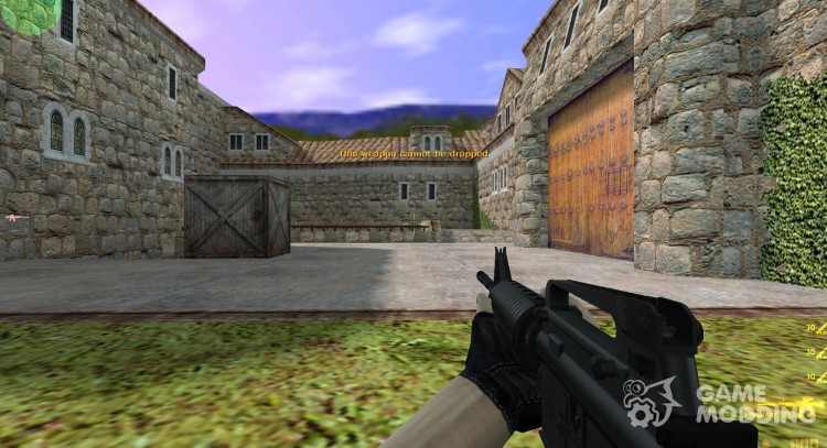 Реальный M4 на кефаль анимации для Counter Strike 1.6