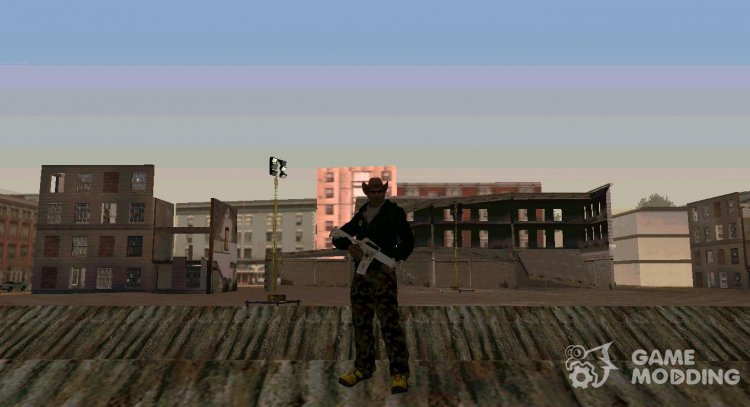 Colorful m4 for GTA San Andreas