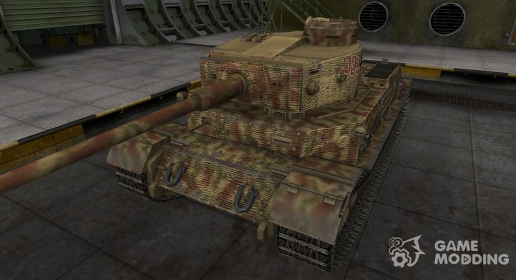 Исторический камуфляж PzKpfw VI Tiger (P) для World Of Tanks