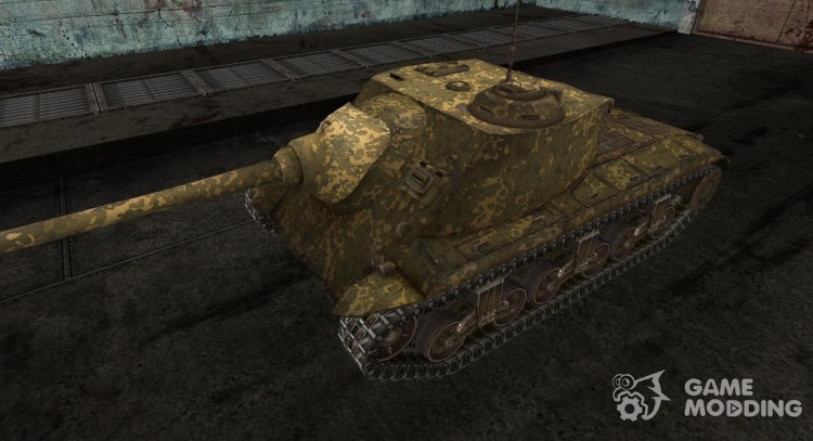 Skin for T25 AT No. 8 for World Of Tanks