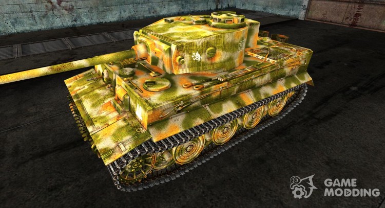 The Panzer VI Tiger 15 for World Of Tanks