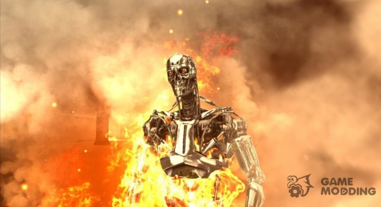Endoesqueleto Terminator T800 para GTA San Andreas