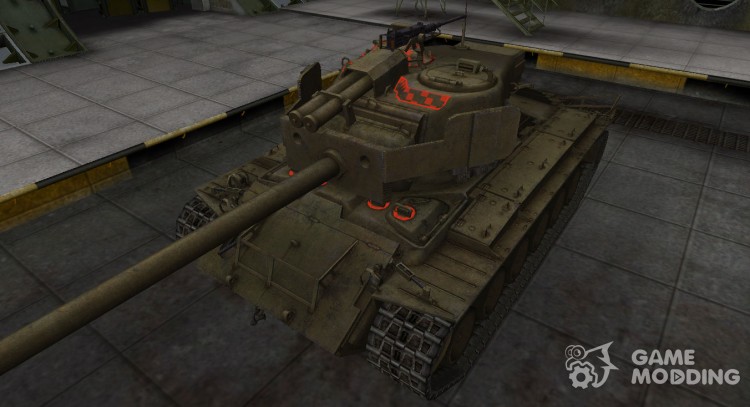 Quality of breaking through for T26E4 SuperPershing for World Of Tanks