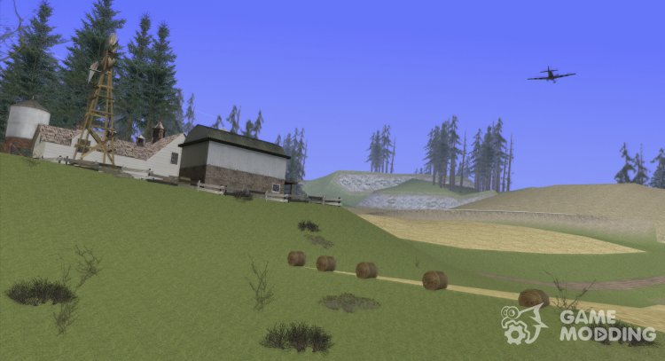 Without Grass Mod para GTA San Andreas