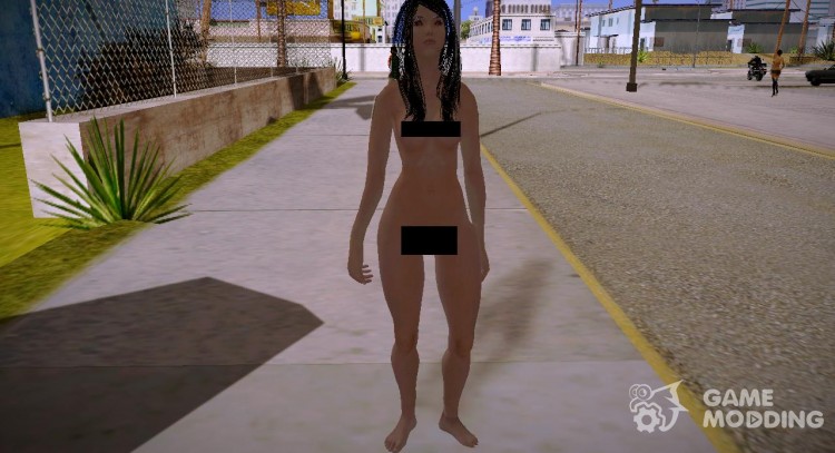 Skyrim Serena Vampire (nude version) для GTA San Andreas