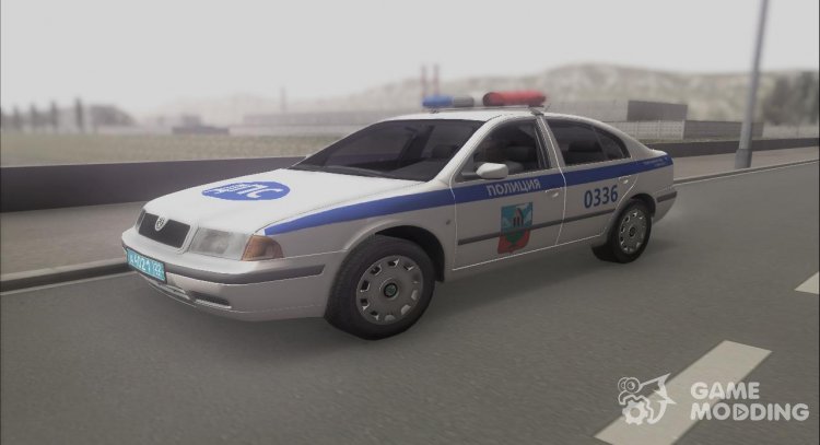 Skoda Octavia traffic police of the Altai territory of Russia for GTA San Andreas