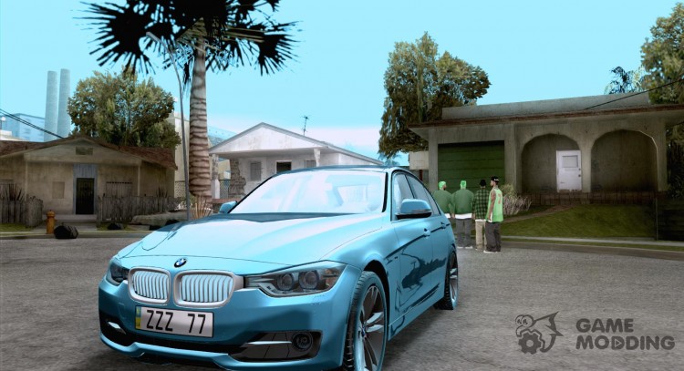 BMW serie 3 F30 2012 para GTA San Andreas