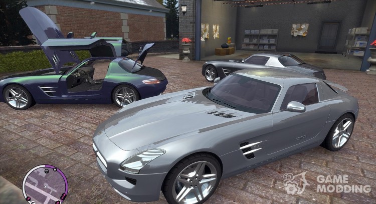 El Mercedes SLS AMG para GTA 4