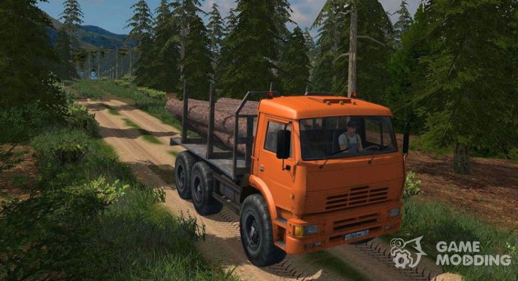 KAMAZ 6522 Timber V1.0 для Farming Simulator 2013