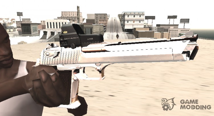 Desert Eagle с новой раскраской для GTA San Andreas