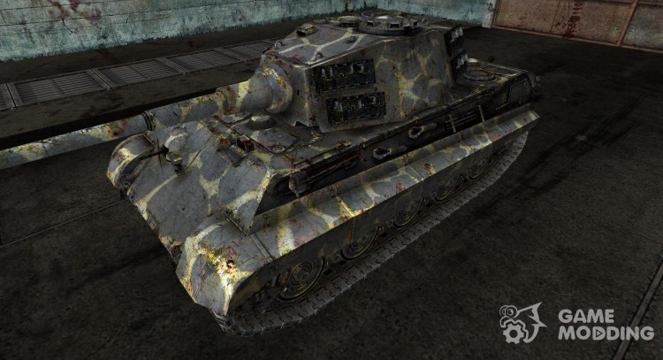 Skin for Panzer VIB Tiger II  Veteran  for World Of Tanks
