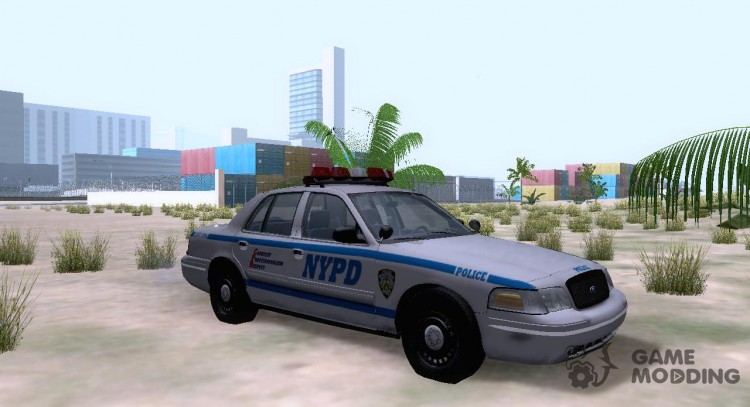 NYPD Precinct Ford Crown Victoria for GTA San Andreas