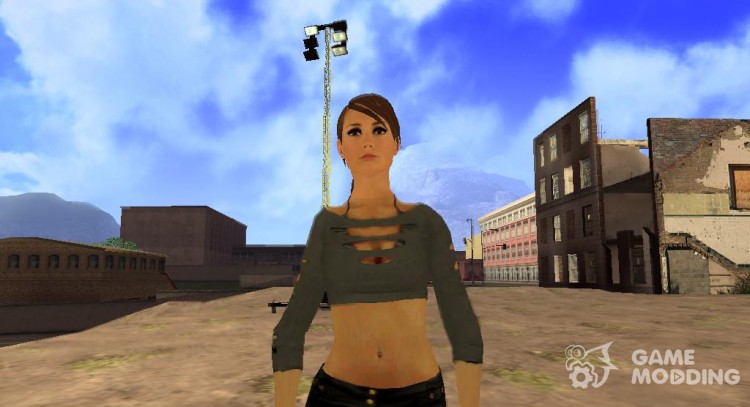 The girl from NFS for GTA San Andreas