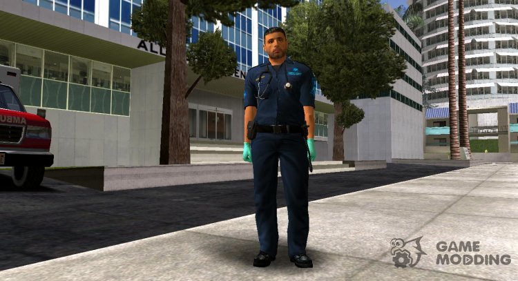 Paramedicos from GTA V (laemt1) para GTA San Andreas