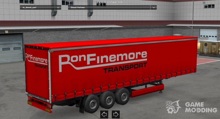 Ron Finemore Trailer HD для Euro Truck Simulator 2