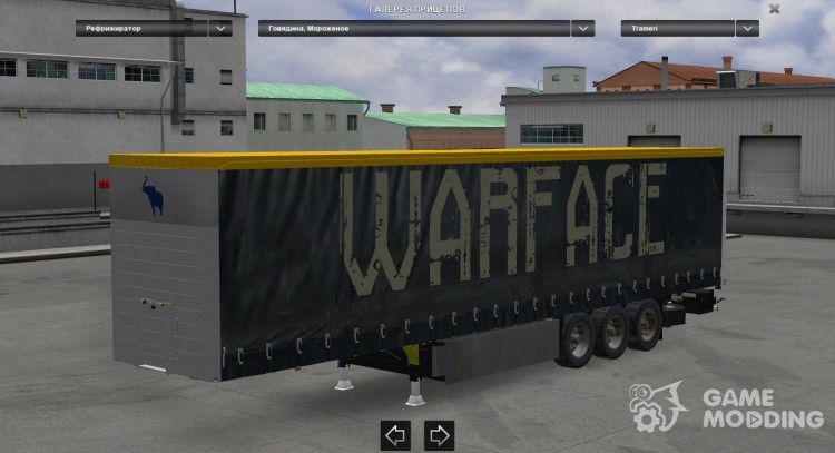Warface para Euro Truck Simulator 2