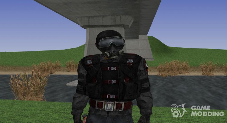A member of the group Nemesis from S. T. A. L. K. E. R. V. 4 for GTA San Andreas