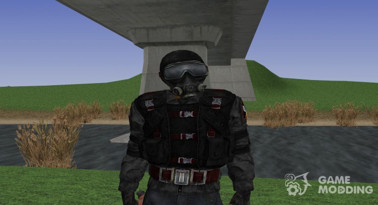 Miembro de la agrupación la Venganza de S. T. A. L. K. E. R. v.4 para GTA San Andreas