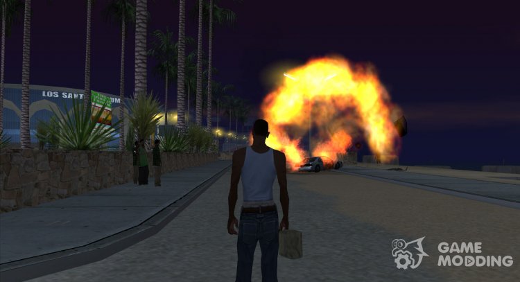 Beautiful effects for weak PC for GTA San Andreas