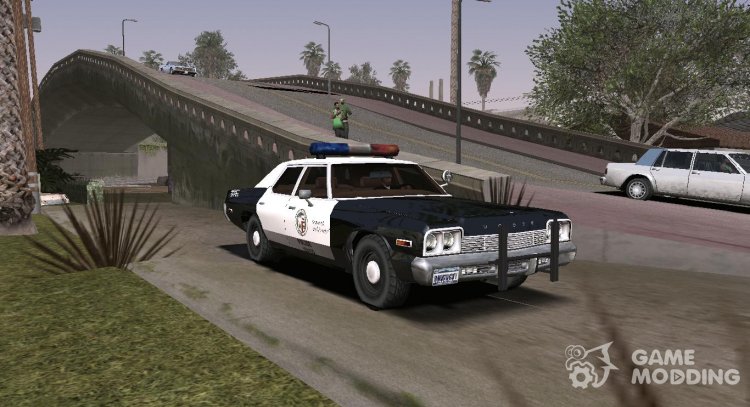 Dodge Monaco '74 la policía de los ángeles para GTA San Andreas