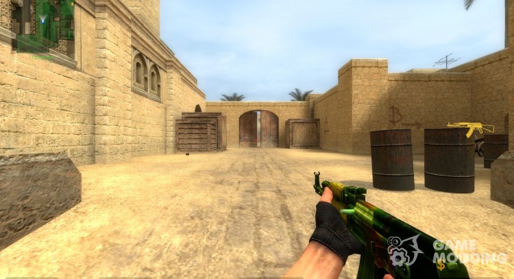 Rainbow AK47 for Counter-Strike Source