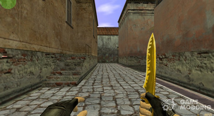 GOLD_KNIFE для Counter Strike 1.6