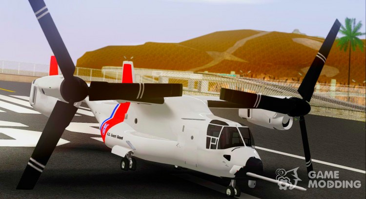 MV-22 Osprey US Coast Guard для GTA San Andreas