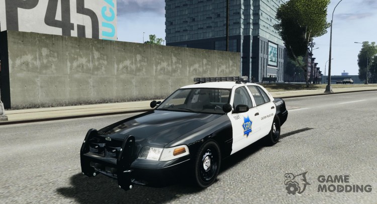 Ford Crown Victoria SFPD K9 Unit para GTA 4