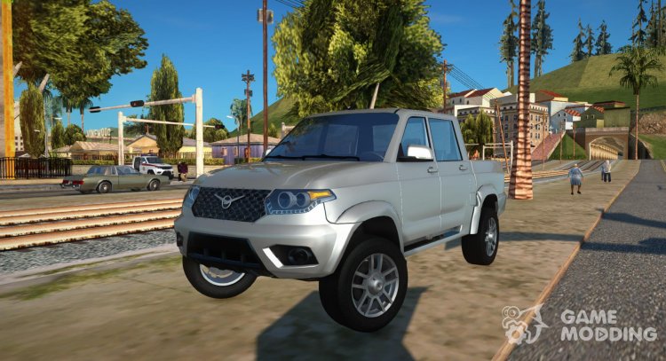 El uaz Camioneta 2018 Escorrentía para GTA San Andreas