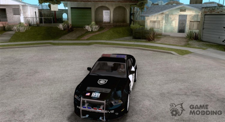 Ford Shelby GT500 2010 Police для GTA San Andreas