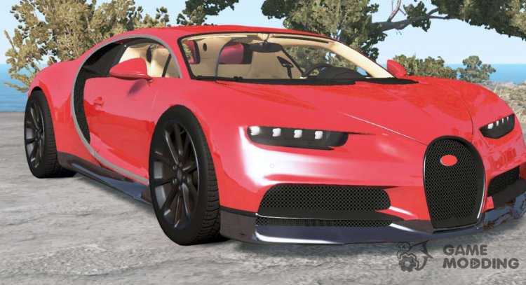 Bugatti Chiron 2016 для BeamNG.Drive