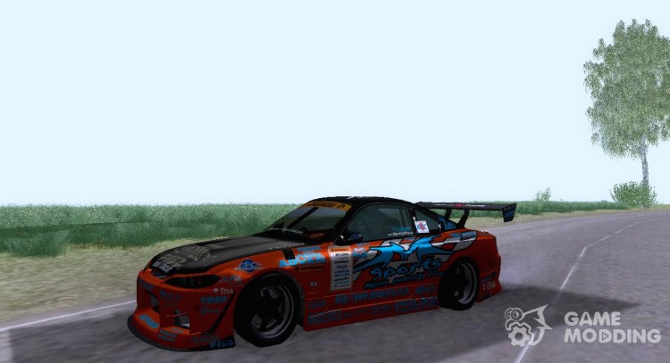 Nissan Silvia S15 Team Orange для GTA San Andreas