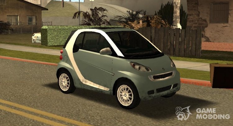 2012 Smart Fortwo Electric (Low Poly) for GTA San Andreas