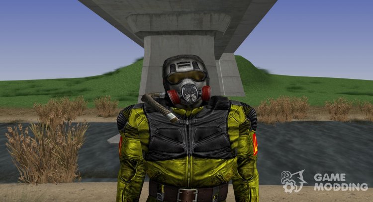 Miembro de la agrupación juventud comunista de S. T. A. L. K. E. R v.3 para GTA San Andreas