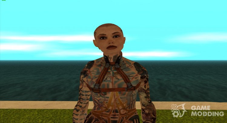 Jack from Mass Effect for GTA San Andreas