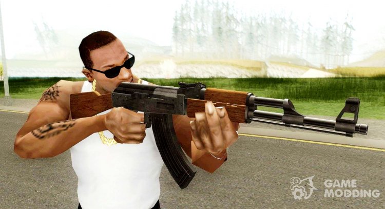 Штурмовая винтовка Шрусбери ГТА IV для GTA San Andreas