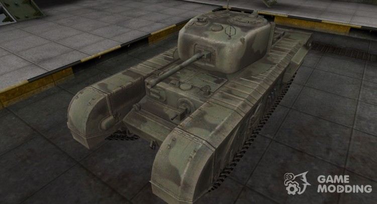 Desert skin for Churchill VII for World Of Tanks