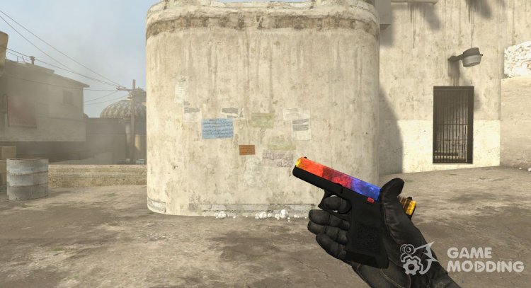 Glock Marble Fade for Counter-Strike Source