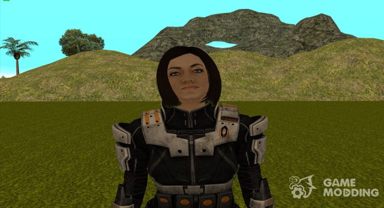 Miranda Lawson encubierto de Mass Effect para GTA San Andreas