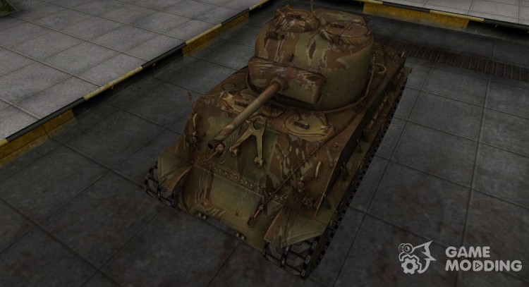 American tank M4A2E4 Sherman for World Of Tanks