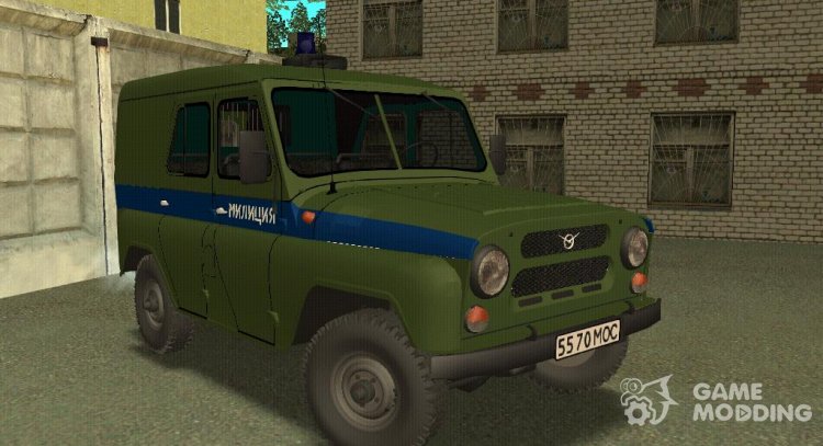 УАЗ 469 Милиция для GTA San Andreas