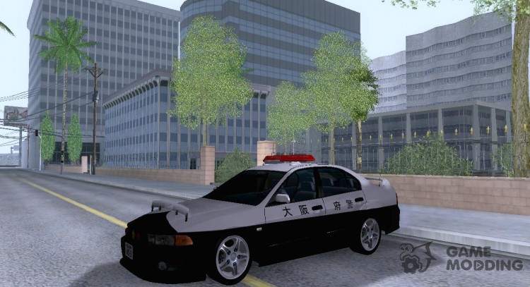 Mitsubishi Galant Police para GTA San Andreas