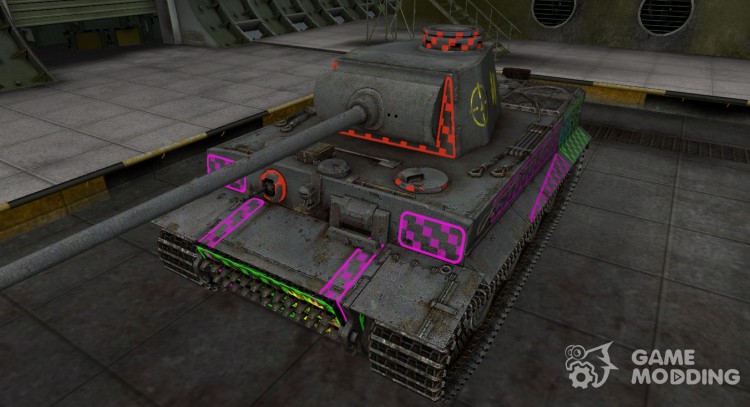 De calidad de la zona de ruptura para el Panzer VI Tiger para World Of Tanks