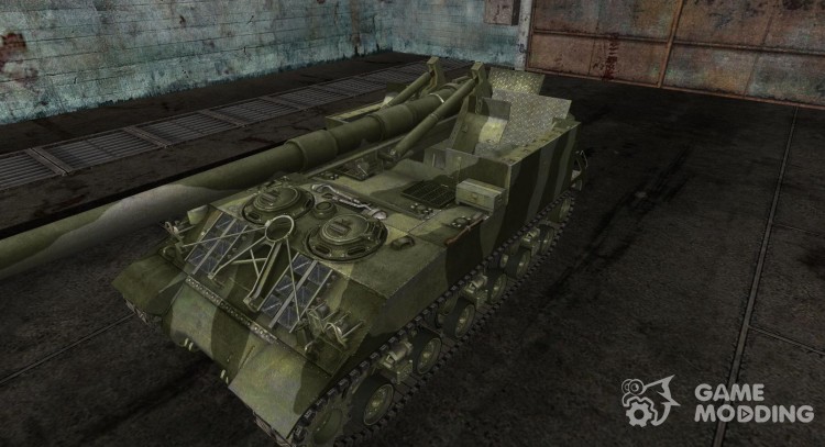 M40M43 (2 tone camo) for World Of Tanks