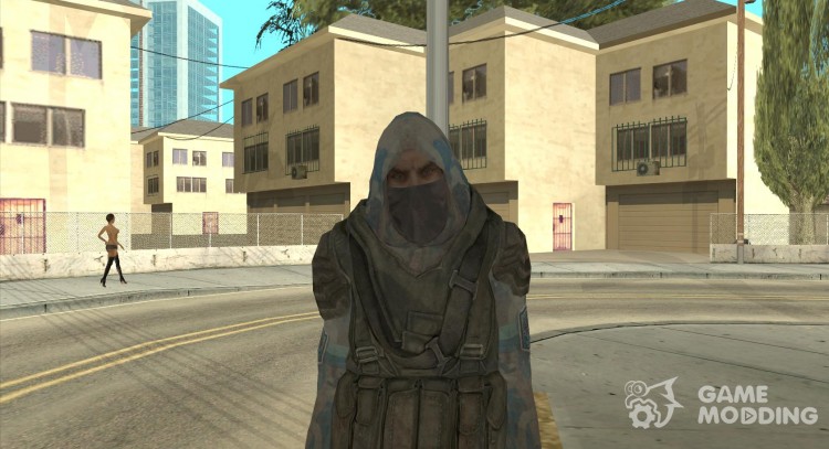 Stalker clear sky of for GTA San Andreas