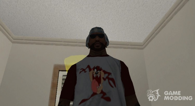 La camiseta de el diablo Tasmaniano para GTA San Andreas