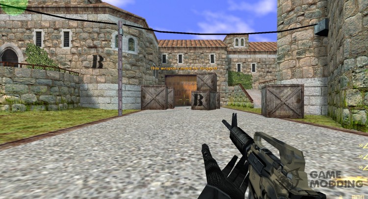 Modern Sand M4a1 for Counter Strike 1.6