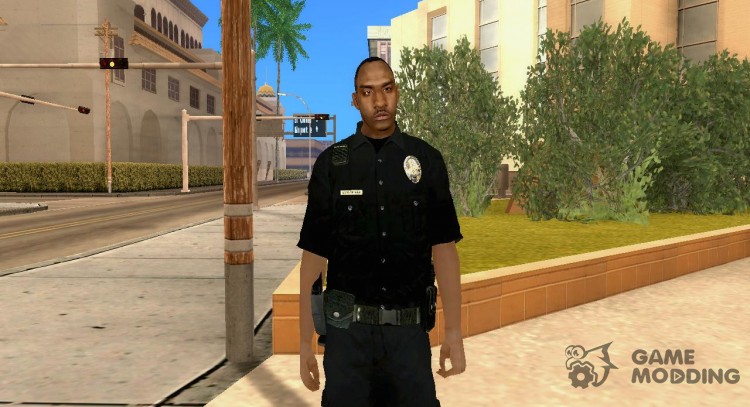 El nuevo skin de la policía para GTA San Andreas