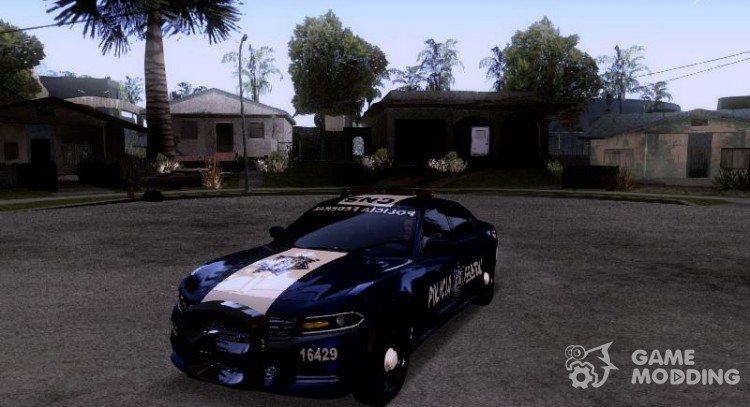 2015 Dodge charger police federal для GTA San Andreas