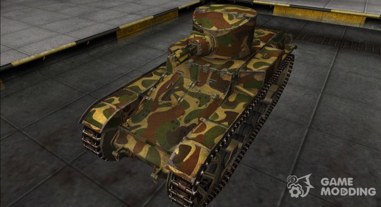 Skin for T1E6 for World Of Tanks